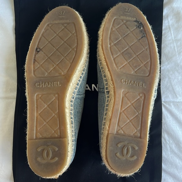 Chanel Denim Espadrilles - Picture 5 of 7